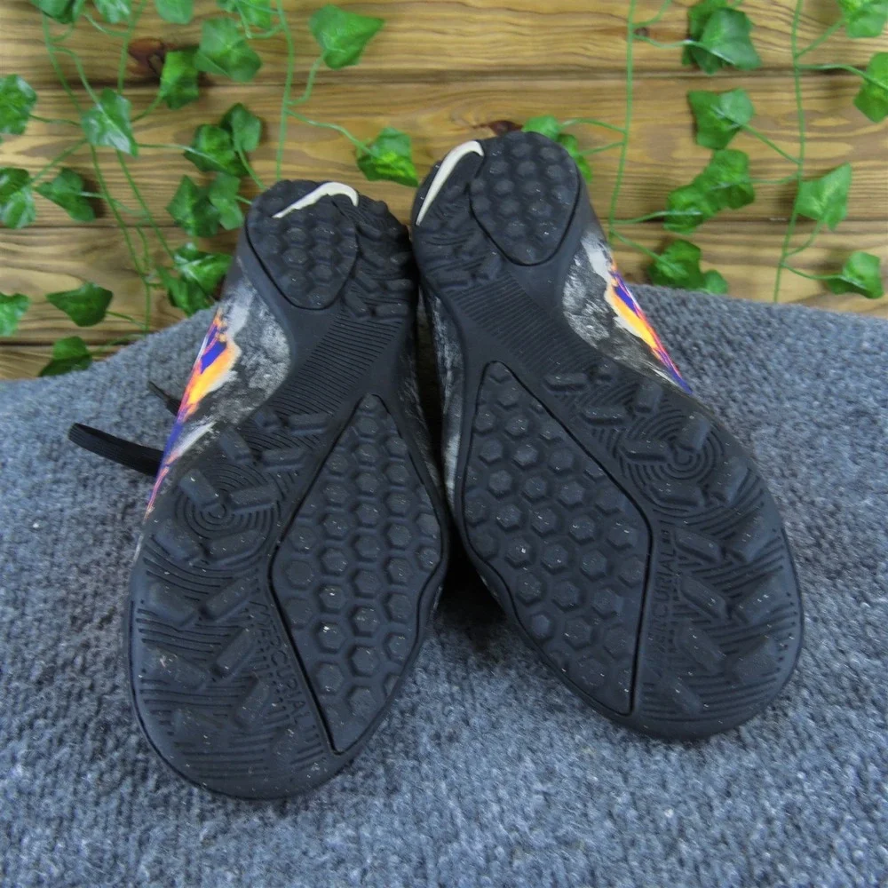 Nike Sneaker Mercurial CR7 Soccer Boys Y 6 Athletic Black Synthetic‎ Lace Up